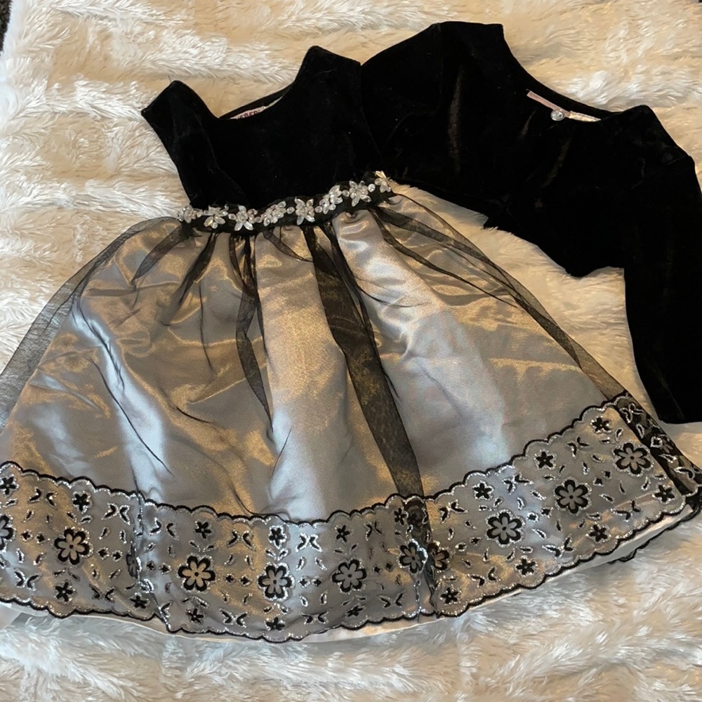 NWOT Blueberi Dress with Jacket 18 months Never Worn